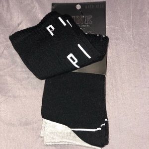 PINK Knee High Socks, Never Been Opened